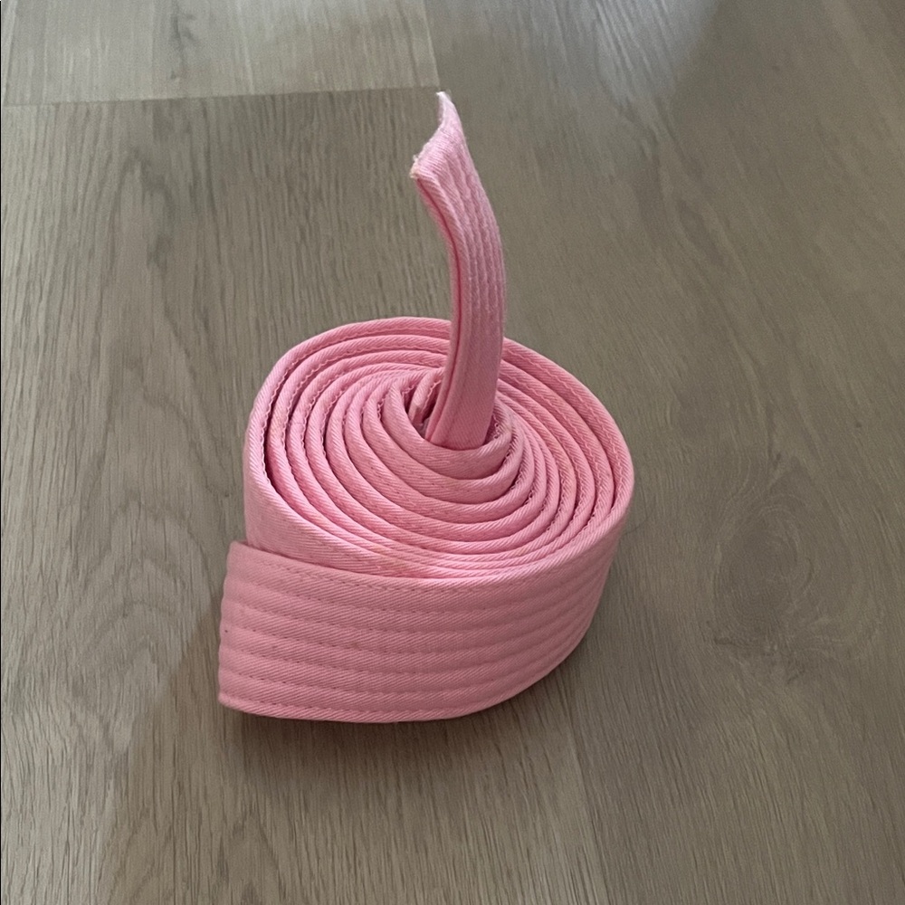 Pink Martial Arts Belt